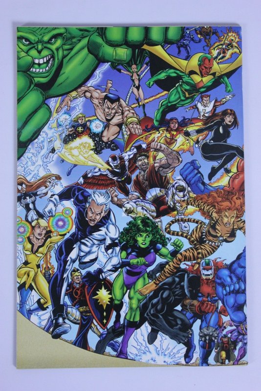 Avengers #1 Yellow Logo Direct Edition (1998) The Avengers NM