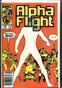 Alpha Flight #25 (1985) Alpha Flight