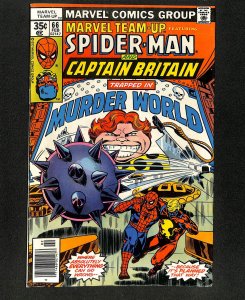 Marvel Team-up #66 2nd Captain Britain!