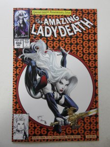 Lady Death: Unholy Ruin #1 Creepy Crawler Night Edition NM Cond! Signed W/ COA!