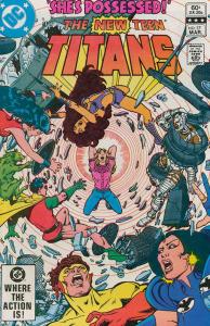 New Teen Titans, The (1st Series) #17 FN ; DC | George Perez