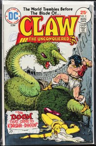 Claw the Unconquered #2 (1975) Claw the Unconquered