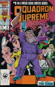 Squadron Supreme #9 VF/NM; Marvel | save on shipping - details inside