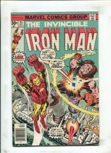 Iron Man #93 - Newsstand / Kirby Art (6.5/7.0) 1976