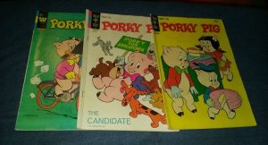 porky pig 27 37 102 gold key cartoon silver bronze age comics lot run collection