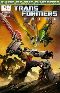 Transformers Prime, The: Rage of the Dinobots #4A VF/NM ; IDW | Last Issue