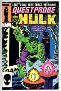 QUESTPROBE #1, VF/NM Hulk John Romita Marvel  1984 more in store