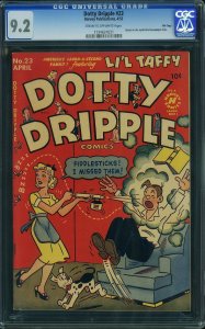 Dotty Dripple #23 (1952) CGC 9.2 NM-