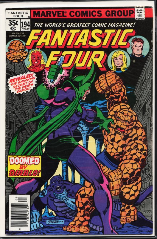 Fantastic Four #194 (1978) Fantastic Four