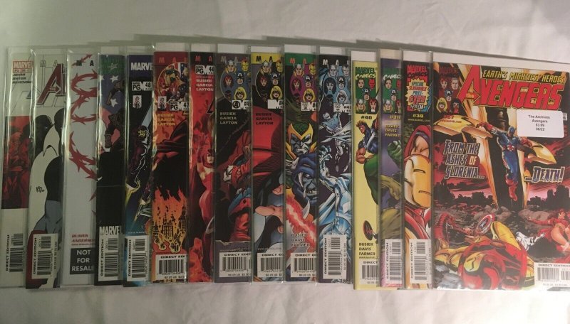 THE AVENGERS(1998) Sixty-One Issues from #2 through the Finale, VF to VFNM