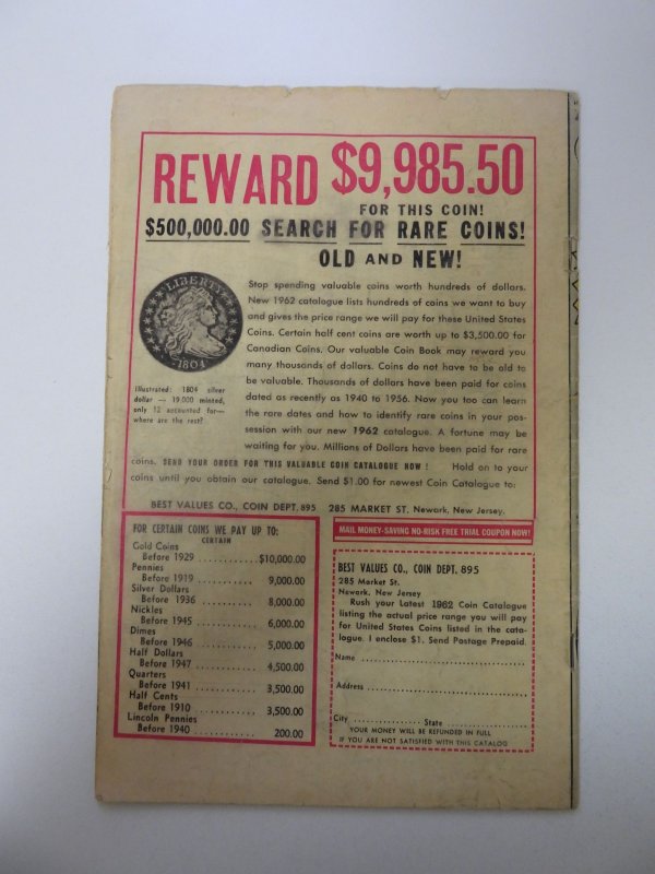 Fantastic Four #10 (1963) VG condition moisture damage