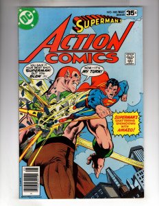 Action Comics #483 (1978) AMAZO APPEARANCE!   / MC#101