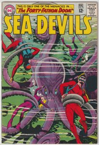 Sea Devils #21 (Jan-Feb 1965, DC), VFN condition (8.0)