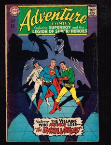 Adventure Comics #361 ~ The Unkillables ~ (4.5) 1967 WH