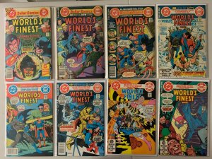 World's Finest Dollar-Comics lot #244-281 8 diff avg 5.0 (1977-82)