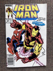 Iron Man #234 Newsstand Edition (1988)