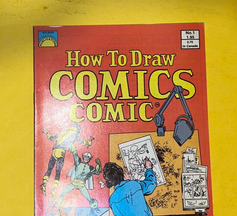 How To Draw Comics Comic #1 John Byrne 1985 Solson 