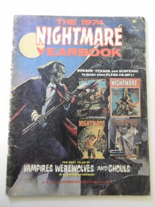 1974 Nightmare Yearbook (1974) GD/VG Cond 1 in cumulative spine split, stain bc