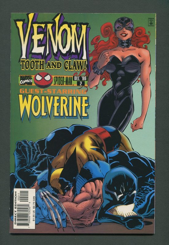 Venom: Tooth & Claw #2 / 9.4 NM - 9.6 NM+ / December 1996