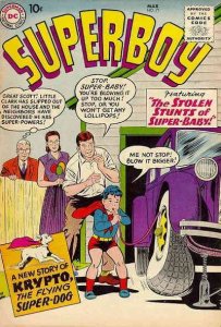 Superboy (1st Series) #71 COVERLESS ; DC | low grade comic