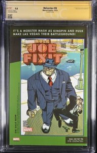 Wolverine (2023) #36 (CGC 9.8 SS) Signed Ryan Stegmanl * Second Printing