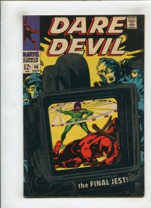 DAREDEVIL #46 (7.5) THE FINAL JEST!! 1968