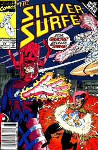 Silver Surfer, The (Vol. 3) #67 (Newsstand) FN ; Marvel | Infinity War Galactus