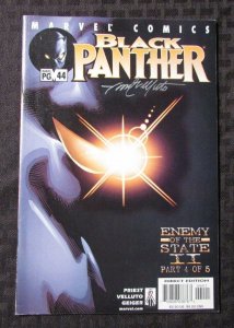 2002 BLACK PANTHER #44 SIGNED by Sal Velluto NM