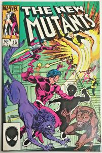 NEW MUTANTS#16 FN 1984 MARVEL COMICS