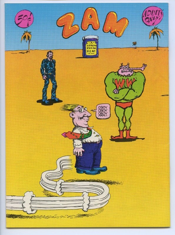 ZAM - Digest-size comix - 2nd printing - 6.5, WP - Crumb