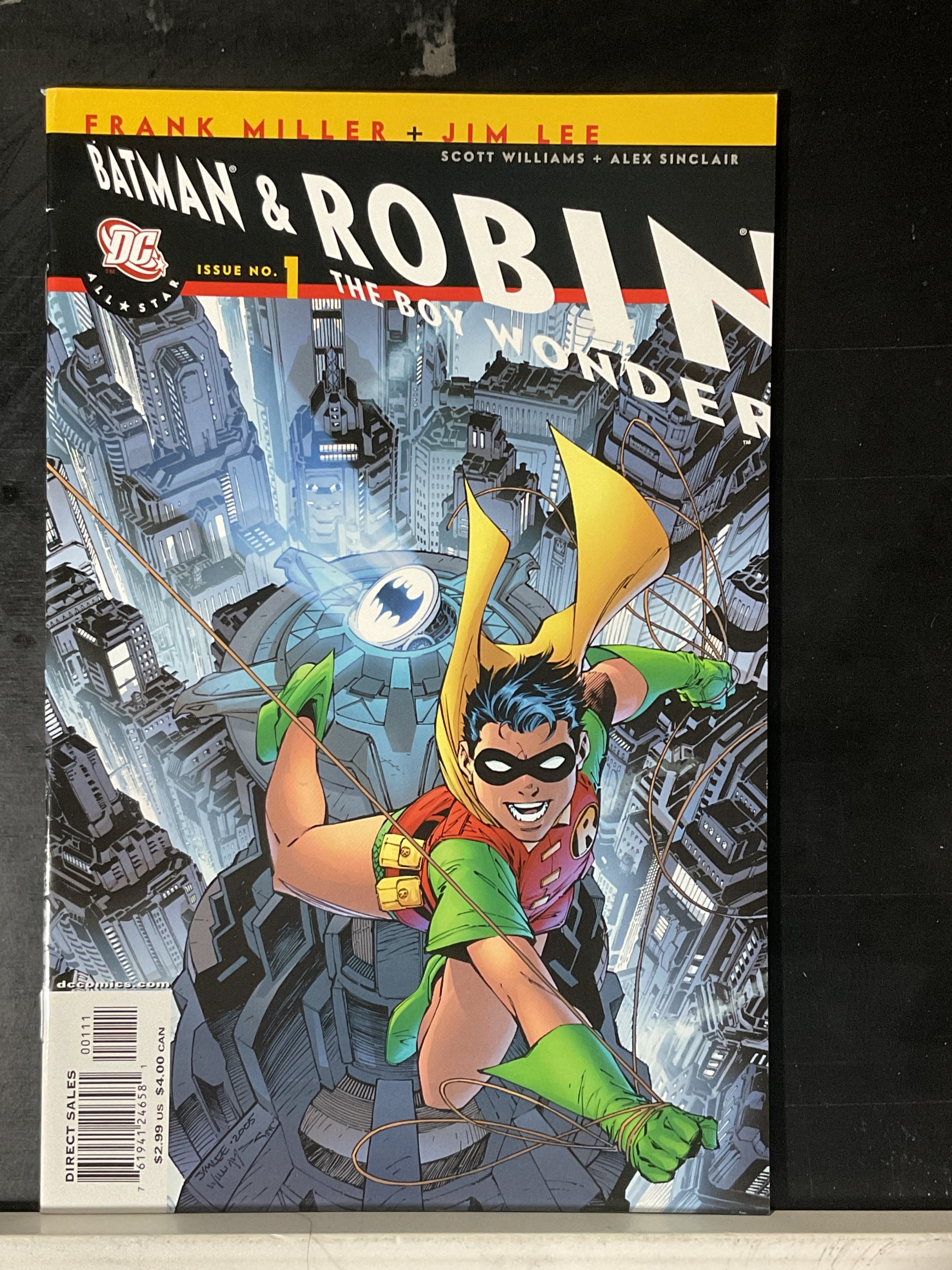 All Star Batman & Robin, The Boy Wonder #1 Newsstand - Robin Cover (2005) |  Comic Books - Modern Age, DC Comics, Batman, Superhero / HipComic