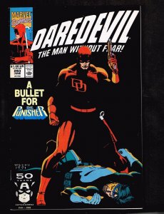 Daredevil #293 ~ Punisher App / Murder by Numbers ~ (8.0) 1991 WH