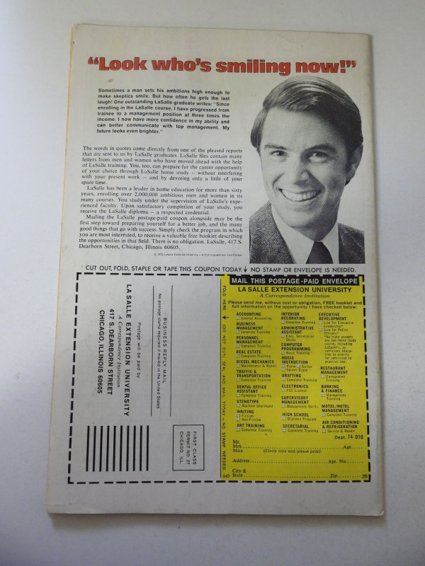 Marvel Chillers #4 (1976) FN Condition