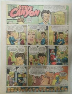 (35) Steve Canyon Sundays by Milton Caniff 1972 All Tabloids = 11 x 15 Inches