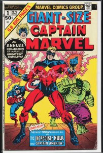 Giant-Size Captain Marvel (1975) Captain Marvel