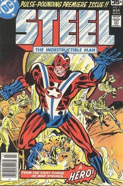 Steel: The Indestructible Man #1, VF- (Stock photo)