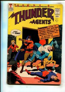 THUNDER AGENTS #6 (2.5) WALLY WOOD!! 1966