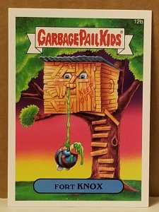 2015 Garbage Pail Kids  #12b Fort Knox