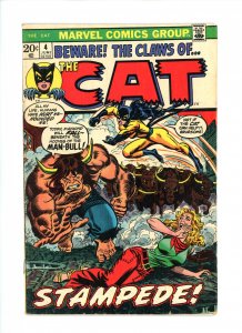 Cat, The #4  1973  VG  Last Issue!