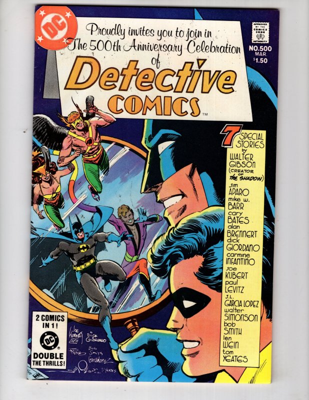 Detective Comics #500 (1981) Anniversay Issue Wraparound Cover