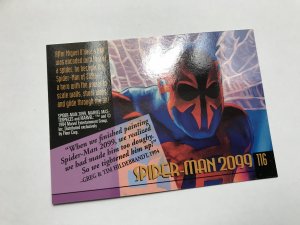 SPIDER-MAN 2099 #116 card : 1994 Marvel Masterpieces, NM; Hilderbrandt art