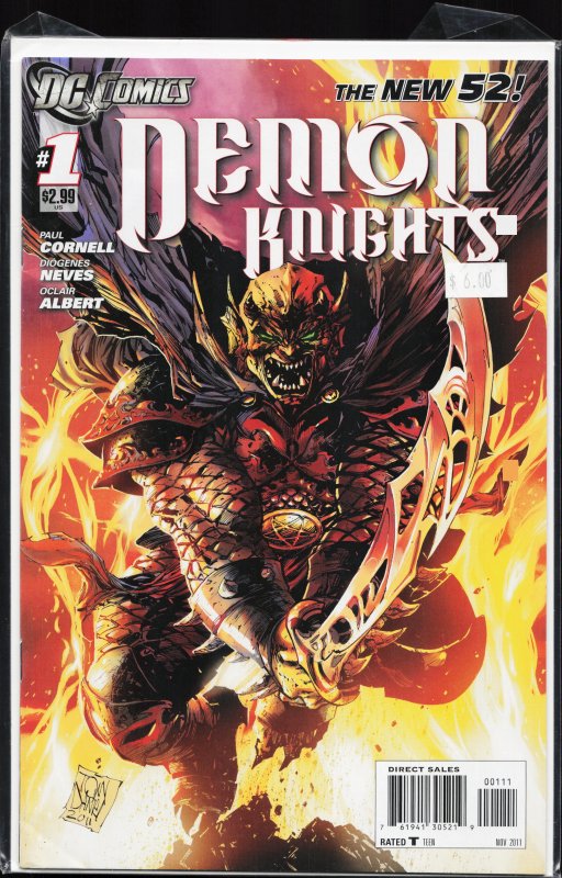 Demon Knights #1 (2011) Resurrection Man