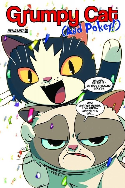 Grumpy Cat & Pokey #1 D. E. Comic Book