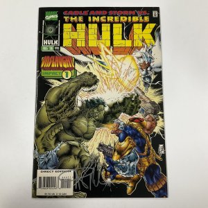 INCREDIBLE HULK 444 SIGNED MEDINA NM NEAR MINT MARVEL