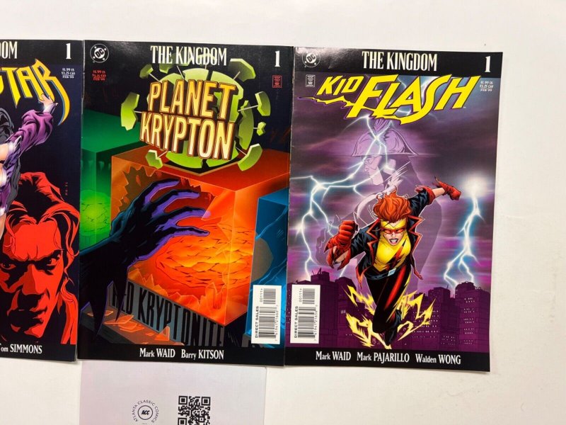 3 The Kingdom DC Comic Books # 1 1 1 Nightstar Kid Flash Superman Flash 37 JS42