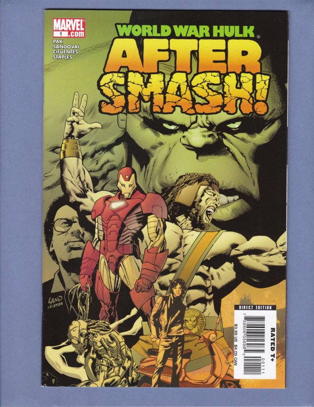 World War Hulk After Smash #1 VF Marvel 2008