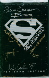 SIGNED 7 SIGNATURES Adventures of Superman 500 PLATINUM Edition Sealed in Bag