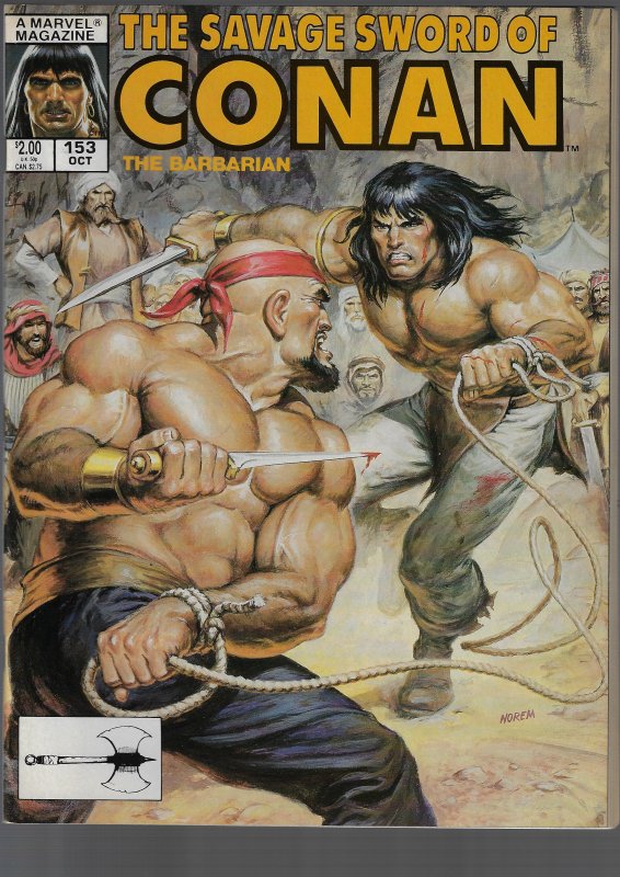 Savage Sword of Conan #153 (Marvel, 1988)