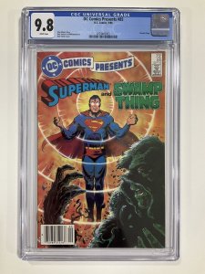 DC COMICS PRESENTS 85 CGC 9.8 WHITE PAGES NEWSSTAND DC COMICS 1985