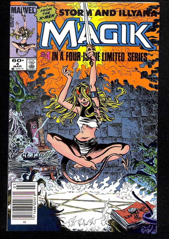 Magik (Storm and Illyana Limited Series) #4 (1984)